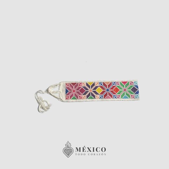 Mexican Folkloric belt day of the dead 5 de Mayo colorfull mexico todo corazon - Picture 4 of 4